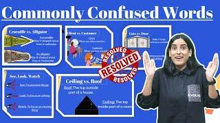 Commonly Confused Words in English | Spoken English Lesson