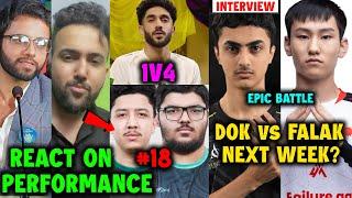 4MV DOK vs i8FALAK Battle in 3rd Week? | ASi8 Epic Domination? | Caster On 52 Esports? |R3GGhost 1v4