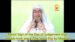 Minor Sign of the Day of Judgement that already took place The great fire by Madina
