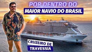 COMO É O CRUZEIRO DE TRAVESSIA ENTRE MIAMI E BRASIL NO NAVIO MSC SEASHORE COM PREÇOS E TOUR COMPLETO