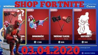 Sklep FORTNITE- 3 kwietnia 2020 - Deadpool items