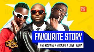 King Promise x Sarkodie x OliveTheBoy | Favorite Story  ( Reaction )