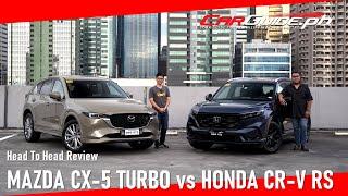 Head To Head: Mazda CX-5 Turbo VS Honda CR-V RS e:HEV | CarGuide.PH