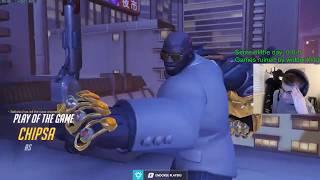 Overwatch Chipsa Monster Doomfist Gameplay -New King Of The East Coast-