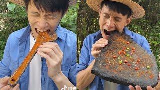 ASMR  Collection of Challenges to Eat Spicy Food - Chinese Food #6