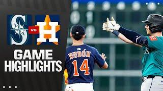 Mariners vs. Astros Game Highlights (5/25/25) | MLB Highlights