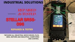 STELLAR SOFT STARTER SR555-096 ***REPAIRED & TESTED*** 200- 480V 3PH EN 60947-4-2