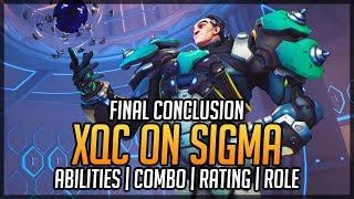 xQc On Sigma Overall Though - Abilities / Design / Combo / VS Roadhog Orisa Reinhardt