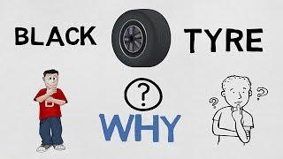 Why tires are also Black? टायर  हमेशा काले ही क्यों होते है ?  by TickUp