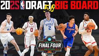 2025 NBA Draft Big Board 5.0 | Post Madness!