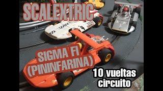 SCALEXTRIC...SIGMA F1,una Leyenda.