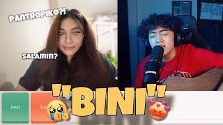 SINGING! TO STRANGERS ON OME/TV | [BEST REACTION] (BINI🫶)