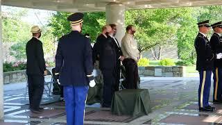 Cpl. Charles Joseph Malone, Korean War Vet - Arlington National Cemetery Columbarium Funeral Service