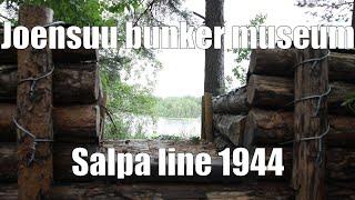 Joensuu Bunker Museum - Photo Show of WW2 Defence Line - Trenches MG Gun Positions Bunkers