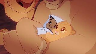 The lion and the baby