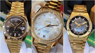 [ Vàng Đúc Nguyên Chiếc ] Đồng hồ Rolex Day Date | Đồng hồ Hublot | Đồng hồ Omega Vàng Đúc 18k