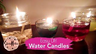 DIY Water Candles in 5 minutes | No WaX Candles | Diwali Decoration Ideas  2020 | Floating Candles