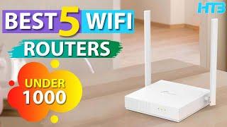 Top 5 Best WiFi Router Under 1000 in 2023  best Budget WiFi Router Under 1000 for Home and Office