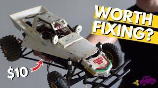 RC Car Restoration | Can I BUILD This Vintage RC Car 1984 Tamiya Grasshopper? (Part 1)