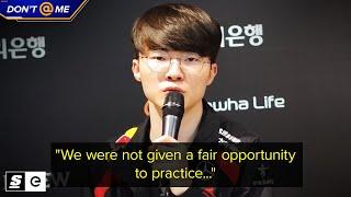 Faker Has Had Enough