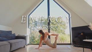 Energy Cleanse Yoga | Yoga to release negative energy and boost your mood