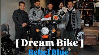 My first #Bike and first #vlog in #2025 [ my dream]  #hunter350lovers