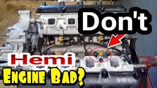 How to tell if your HEMI engine bad. MDS solenoids will not fix a knocking ticking 5.7 6.4 Hemi Car