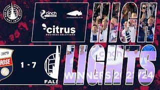 Montrose 1-7 Falkirk | Highlights