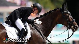 Germany's von Bredow-Wendl prances to second-straight individual dressage gold | Paris Olympics