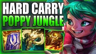 THIS IS HOW POPPY JUNGLE CAN HARD CARRY AN INTERESTING TEAM... - Gameplay Guide League of Legends