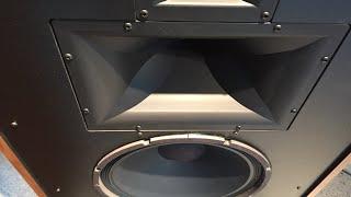 How to Modify Klipsch speaker horns for better sound.