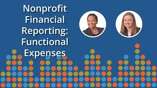 Nonprofit Financial Reporting: Functional Expenses