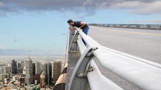 Drinking From The World's Longest Straw