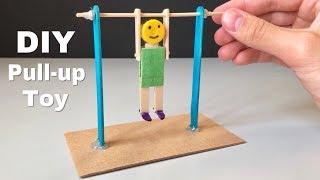 How to Make Pull-up Man at Home - Amazing Street Workout Toy