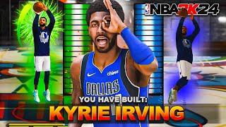 THE BEST KYRIE IRVING BUILD IN NBA 2K24 is A CHEAT CODE… BEST SHOT CREATING 3-LEVEL THREAT NBA 2K24!