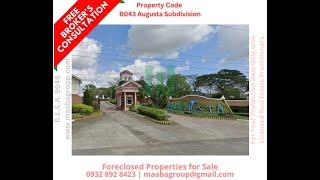 Augusta Subd Lot for Sale in Sta Rosa City