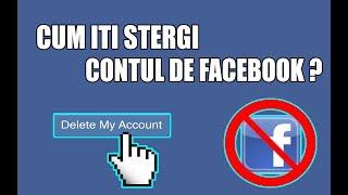 Cum iti stergi contul de Facebook