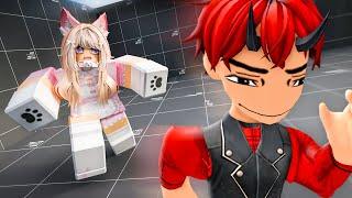 fugindo das garotas neko no roblox