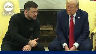 Trump, Vance and Zelenskyy argue in Oval Office over Ukraine-Russia war