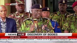 Kware bodies: Acting Police IG Douglas Kanja urges Kenyans to remain calm