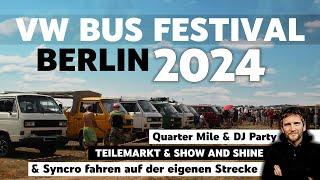 VW Bus Festival Berlin (2024) Ankündigung