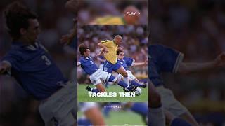 Tackles now vs then   #shorts #football #soccer #trending #fyp