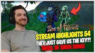 THEY JUST GAVE US THE KEY FOR SKULL OF SIREN SONG? - Sea of Thieves! || Pace22 Stream Highlights #54