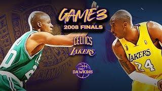 Boston Celtics vs Los Angeles Lakers | 2008 NBA Finals Game 3: The GOAT Shooting-Guards Battle 