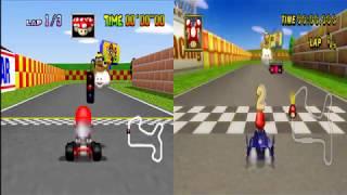 Mario Kart Wii Retro Track Comparison