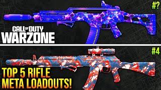 WARZONE: New TOP 5 BEST ASSAULT RIFLE META LOADOUTS After Update! (WARZONE Best Setups)