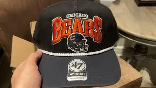 Chicago Bears 47 Brand Palermo Black Adjustable SnapBack Hat Unboxing/Review