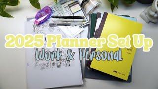 2025 Planner Set Up  | Hobonichi Cousin and Common Planner