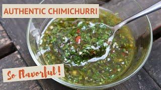 Argentinian Chimichurri Sauce: Authentic Recipe