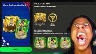 Funny Copa + Euro Pack Opening! 3x 99 Players Packed!